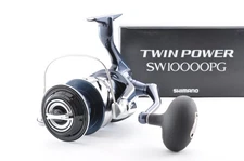 Shimano 21 Twin Power SW10000PG Near Mint Fishing Spinning Reel from Japan B0371