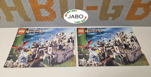 (OK O3/4) Lego building instructions Castle 7094 King's Castle Siege