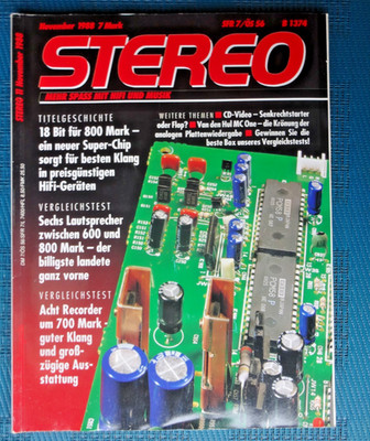 STEREO 11/88,YAMAHA CX/MX 70,DENON PRA 1200,POA 2400,BRYSTON 11B 3B,AIWA AD F880