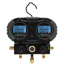 Digital Manifold Pressure Gage Digital Manifold Gage Accurate With Back Hook For