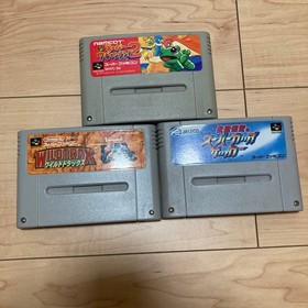 Super Famicom SFC Console Set 3 Games Included Tested Working Authentic Japan