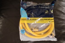 Eastman Gas Connector 1/2 in OD x 72 inch Dryer/Water Heater - Open Box