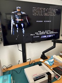 NES Batman The Video Game (1990)  TESTED/WORKING