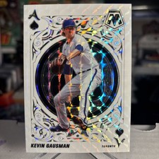 Kevin Gausman 2022 Mosaic Aces Blue Jays Black & Silver Prizm ⭐️ MINT GEM?