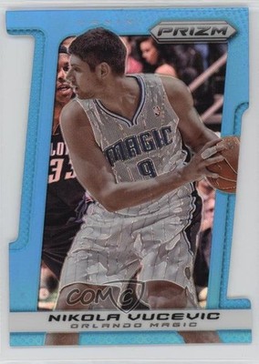 2013-14 Panini Prizm Light Blue Prizm Die-Cut 68/199 Nikola Vucevic #125 03an