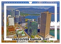 "Calendar 2027 · US Version · Vancouver Canada 2027 (Wall Calendar 2027 12\" × 8\""