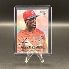 Adolis Garcia 2019 Topps Stadium Club Rookie On Card Auto SCA-AG . rookie card picture