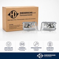 Hauptscheinwerfersatz Diederichs 1612380 FÜR Mercedes