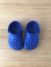 Crocs Blue Classic Clog Slip-On for Kids Size 6c