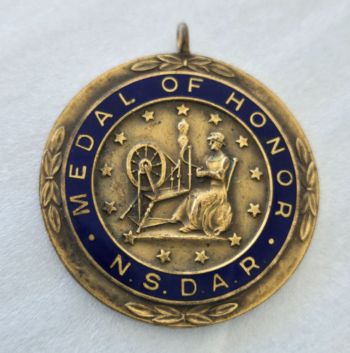 National Society Daughters of American Revolution (NSDAR) Award Pendant,medal