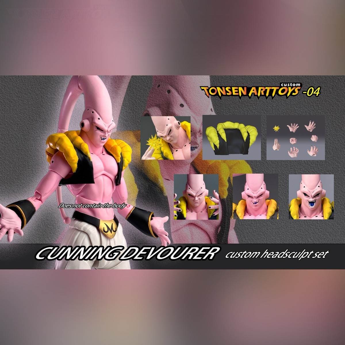 SH Figuarts Dragon Ball Z TonsenArttoys Majin Buu Buutenks Kit