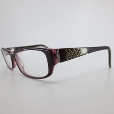 Bulova Rakiraki Tortoise Rose Eyeglass Frames 53-15-135 Rectangular Filigree