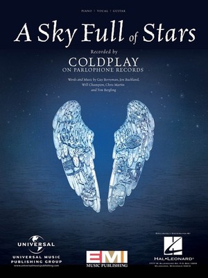 A Sky Full of Stars Coldplay Song for Piano Sheet Music Guitar Chords Lyrics