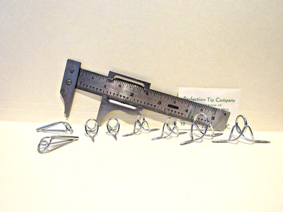 Spinning & Casting Guides & Tip-Tops - Asst Sizes - Perfection Co - Vintage Nos!