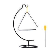 5 inches Triangle Percussion Instrument With Striker Dinner Bell