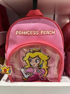Universal Studios Super Nintendo World Princess Peach Mini Backpack Bag NWT