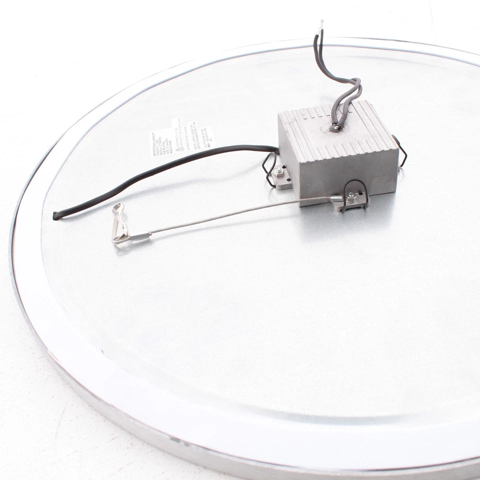 Maxim Lighting Oblea de Níquel Satinado 15" Luz de Techo LED Interior/Exterior Foto 2 de 3