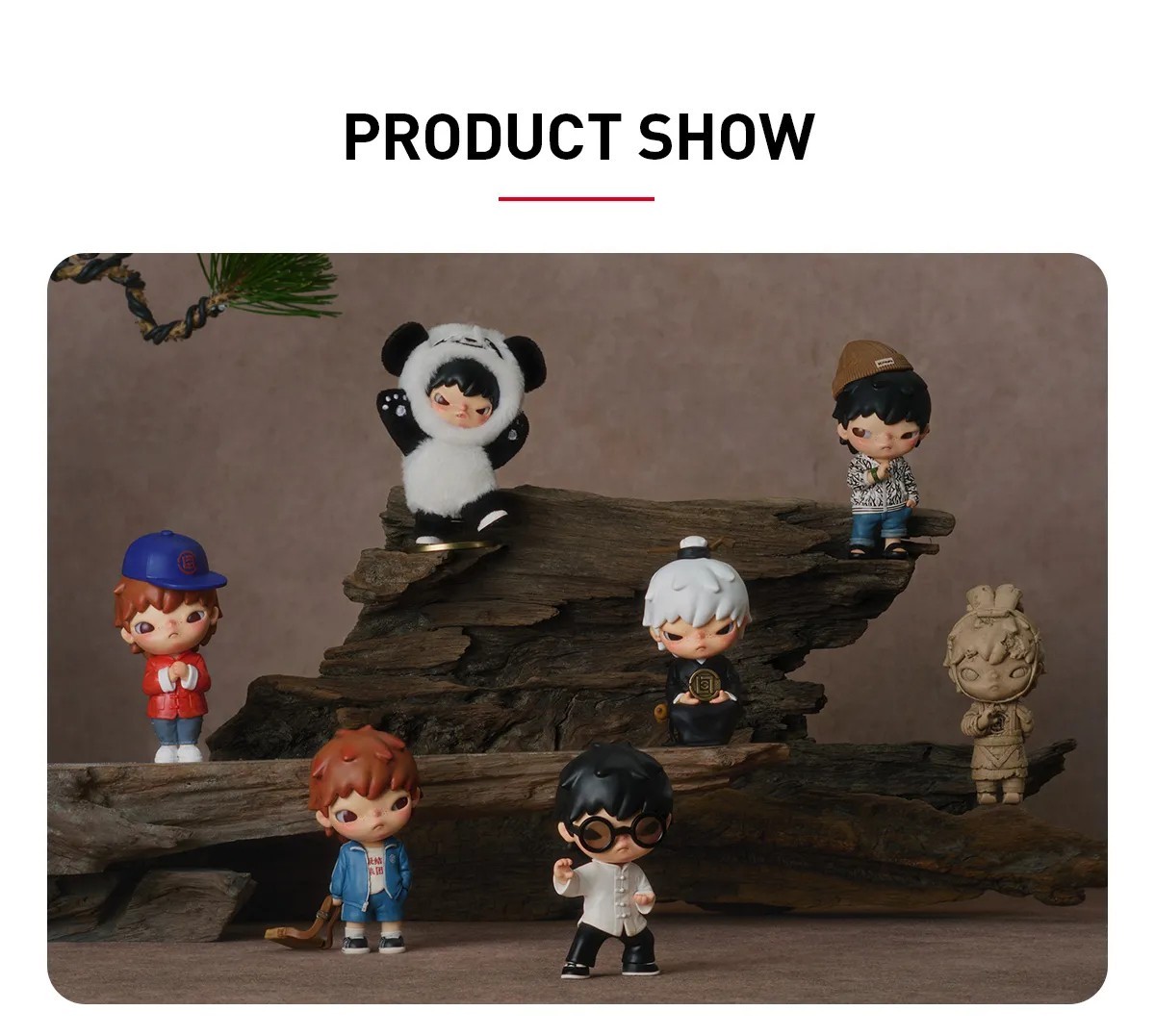 HIRONO × CLOT SERIES Figures Gift Box Edition Unpacked But Not