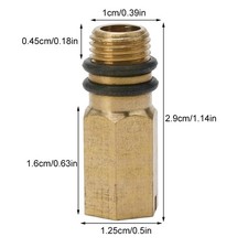 M10 Blanking-Plug For Cold Hot Faucet Tap Flexible Pipe End Cap Water-Inlet Hot