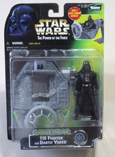 STAR WARS POTF Gunner Station TIE Fighter with Darth Vader NIP