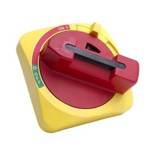 Allen Bradley 194R-HS1E Rotary Disconnect Switch Handle, Red/Yellow, ON-OFF, 90°