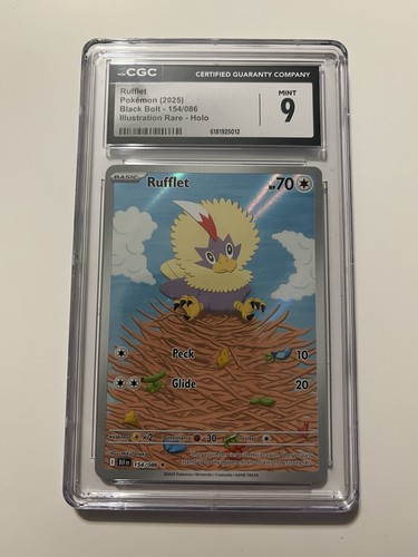 Rufflet graded CGC 9 for sale on eBay