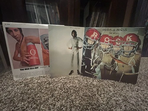 The Who Vinyl Records 3 Three Lp Lot Very Good Shape Vg Media