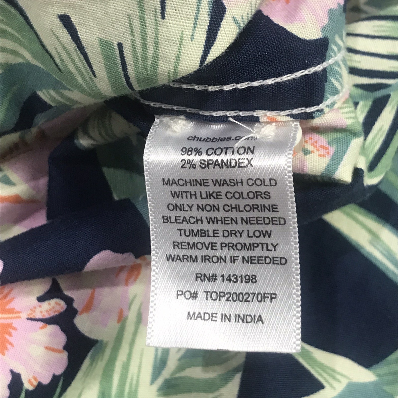 Chubbies Mens Medium Performance Friday Shirt The… - image 5