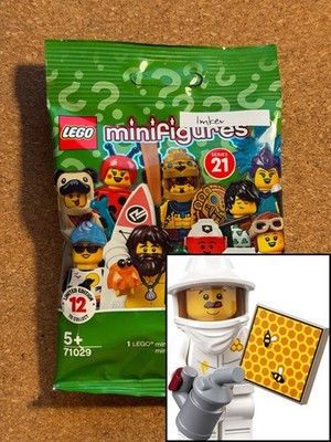 LEGO Minifiguren Serie 21 | Imker | VERSIEGELT | 71029 | col21-7