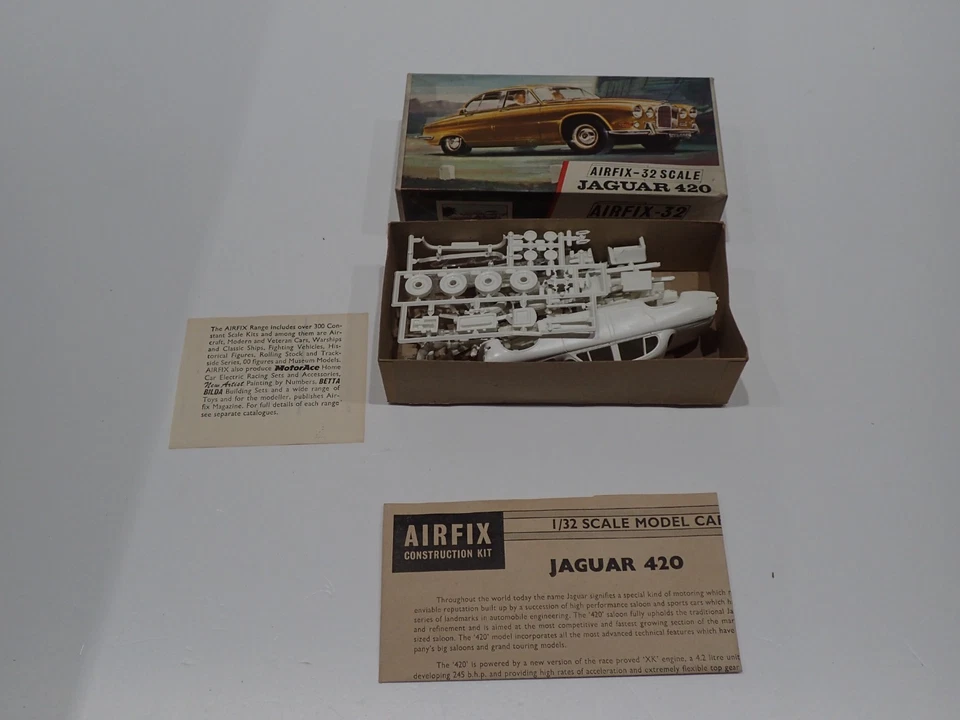 AIRFIX JAGUAR 420 KIT DA MONTARE IN PLASTICA SCALA 1:32 (SZ) - Immagine 4 di 4