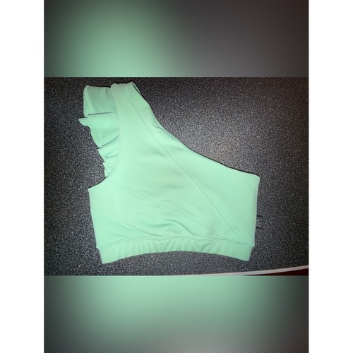 Tiger Friday Dance Crop Top Mint Green Size Adult Small