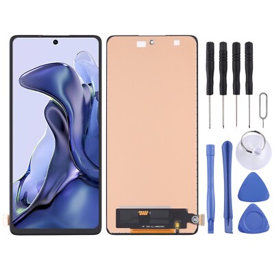 For Xiaomi 11T / 11T Pro TFT Material LCD Screen and Digitizer Full Assembly