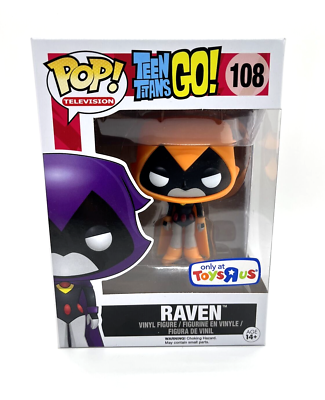 Funko POP Teen Titans Go Orange Raven 108 Toys R Us | eBay