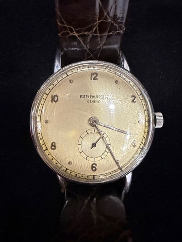 Ultra-Rare 1945 Patek Philippe Ref. 1461/1 Stainless Steel Calatrava
