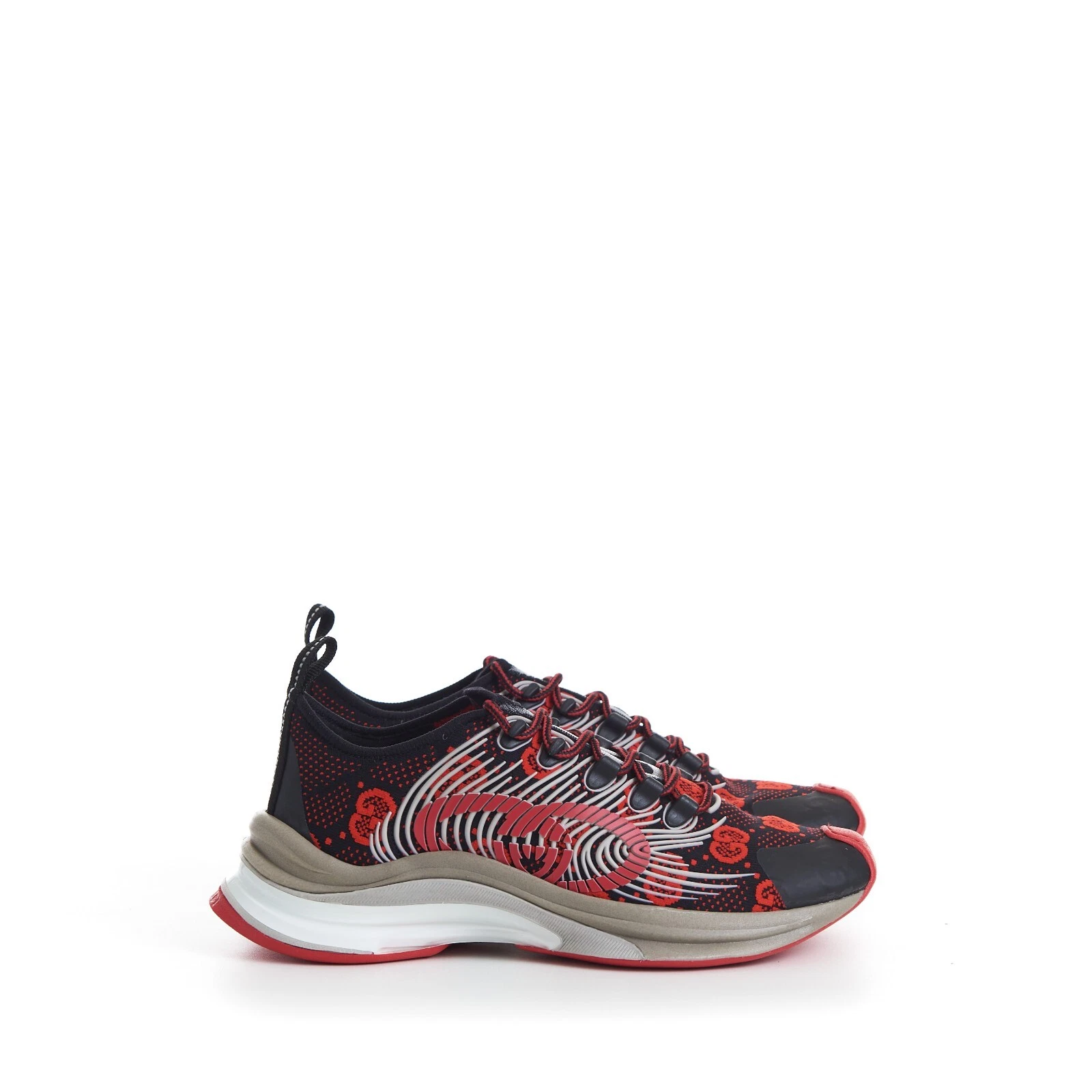 Baskets GUCCI femme GG technique tricot running