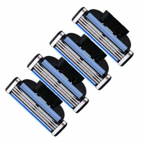 4-Pack Men Shaving Razor Cartridges Suitable with Mache3 for Hair ...