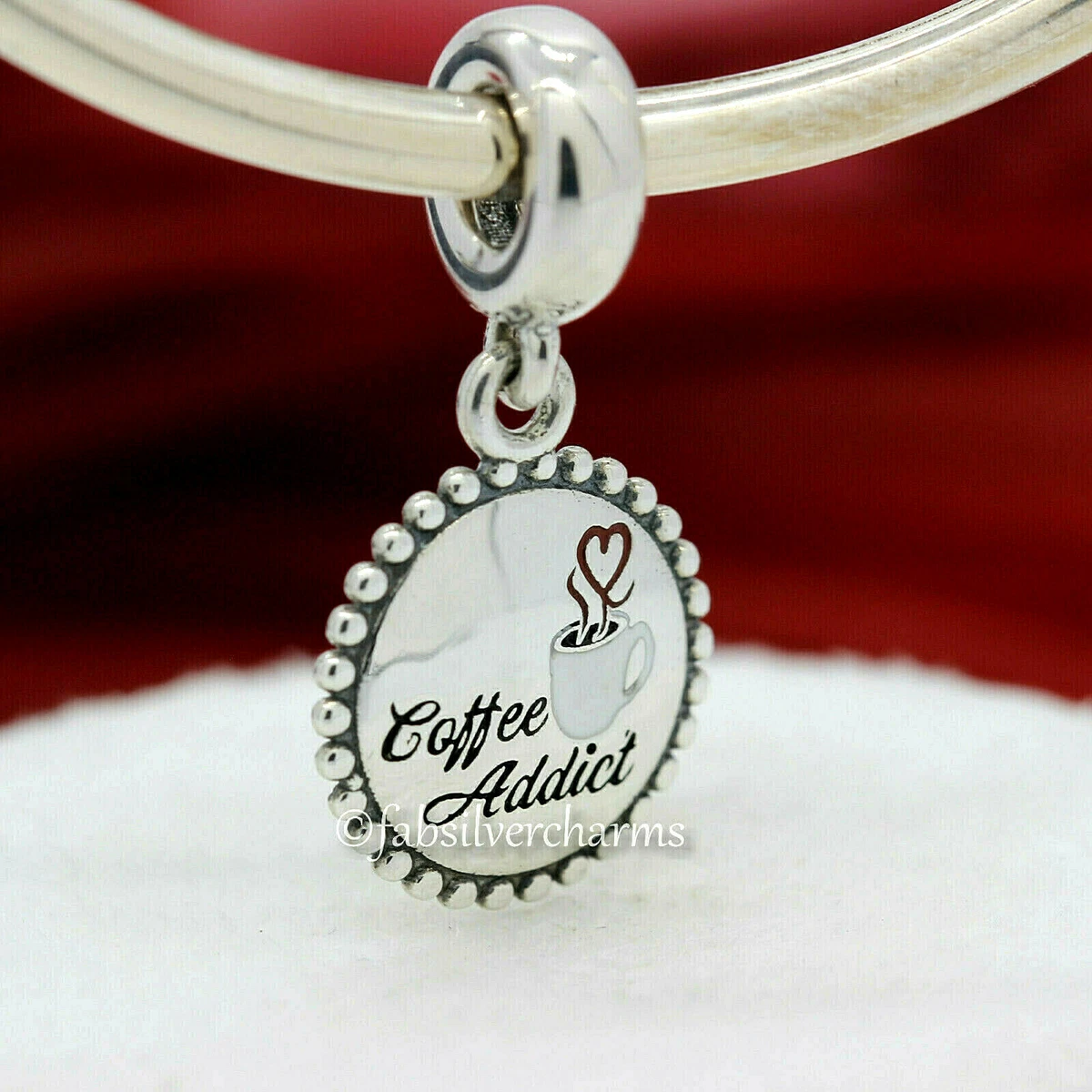 Coffee addict pandora best sale charm