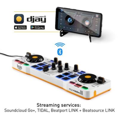 HERCULES DJ Control Mix DJ-Controller Smartphone