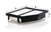 AIR FILTER MANN-FILTER C 24 021 FOR ACURA,HONDA