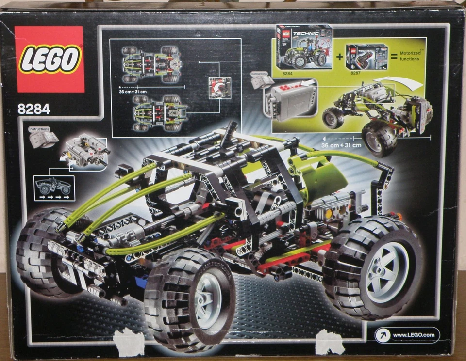 Lego Technic 8284 Großer Traktor - Big tractor 100% komplett mit Originalkarton - Bild 2 von 2