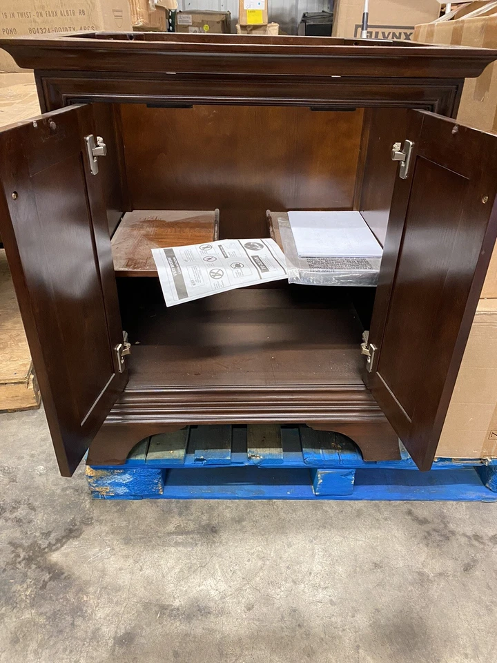 Fairmont Designs 159-V30 Fairmont Designs Newhaven 30" Vanity - Nutmeg Foto 3 de 4