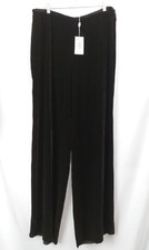 Womens Armani Collezioni Dark Brown Velvet Pants, Size 16, Unhemmed, Retail 550