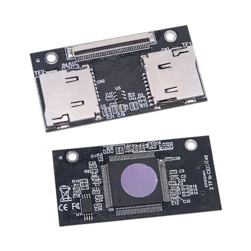 DIY TF Card To CE Double Slot Digital Memory Adapter Memory 40PIN Converter