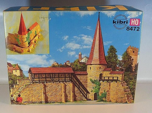 Kit Tour De Défense Avec Mur De Ville Kibri Réf. 8474 - Échelle HO - Occasion