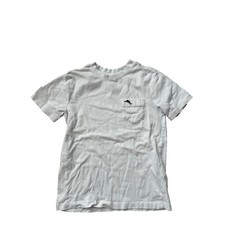 Tommy Bahama Boy's Pocket Cotton Tee White  S  5-6 yrs