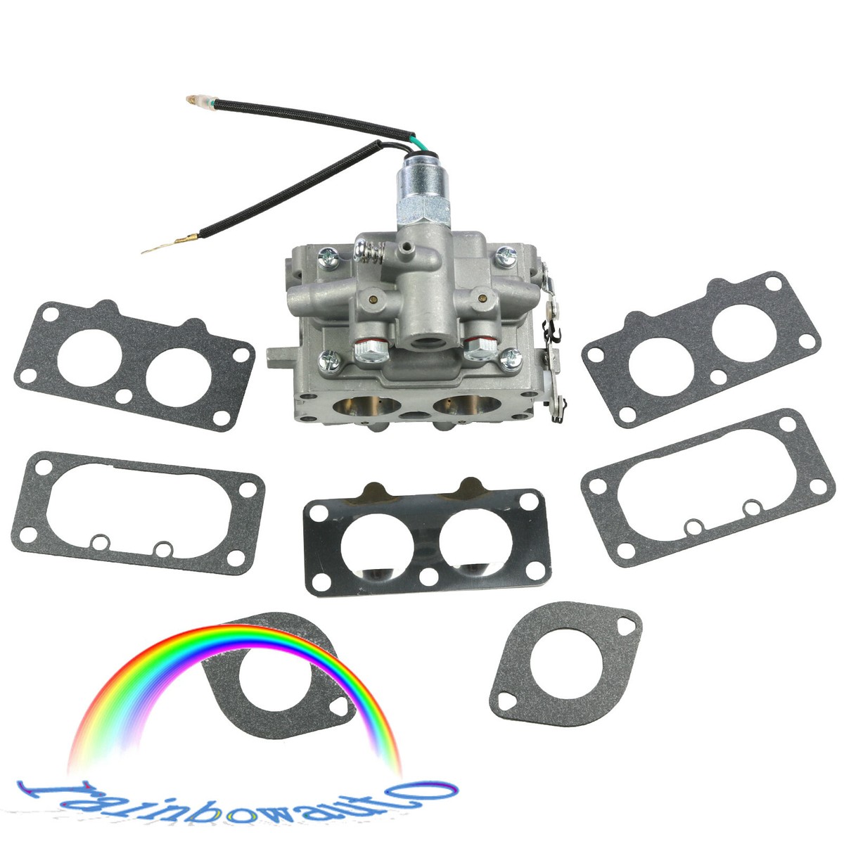 Carburetor compatible for Kawasaki FH601V Engine 15003-7077 w/ Fuel Filter Gaskets