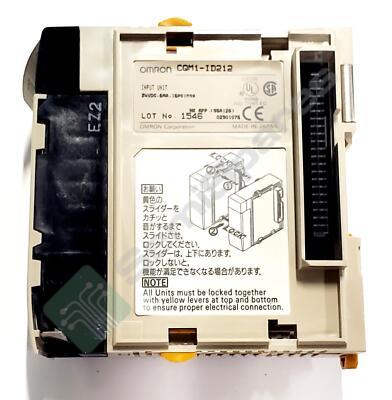 OMRON AUTOMATION CQM1-ID212 INPUT DIN RAIL MODULE 16 DIGITAL 1 pc.