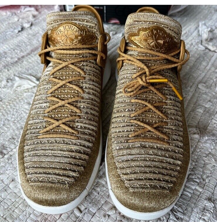 Mens Nike Jordan XXXII Low - AA1256 700 - Golden Harvest Mens Nike Jordan XXXII Low - AA1256 700 - Golden Harvest
