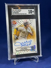 2023 Topps Pristine PA-JS Juan Soto Auto Gold /50 SGC 10 GEM Padres Yankees