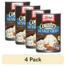 (4 pack) Libby's Country Sausage Gravy, 15 oz Can
